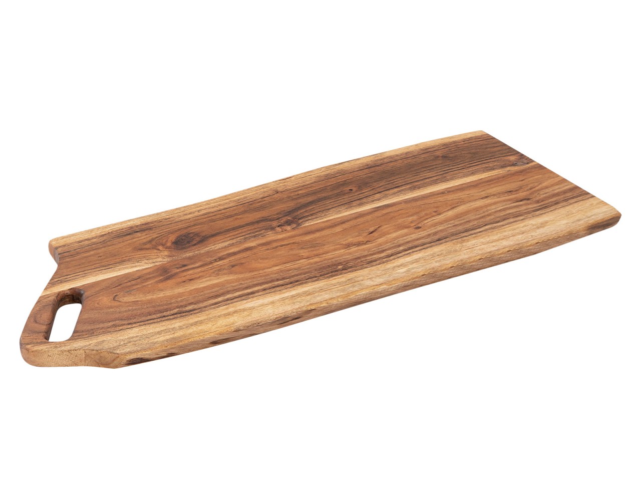 Servierbrett Dekotablett Viking 60x23cm Dekobrett Akazie massiv