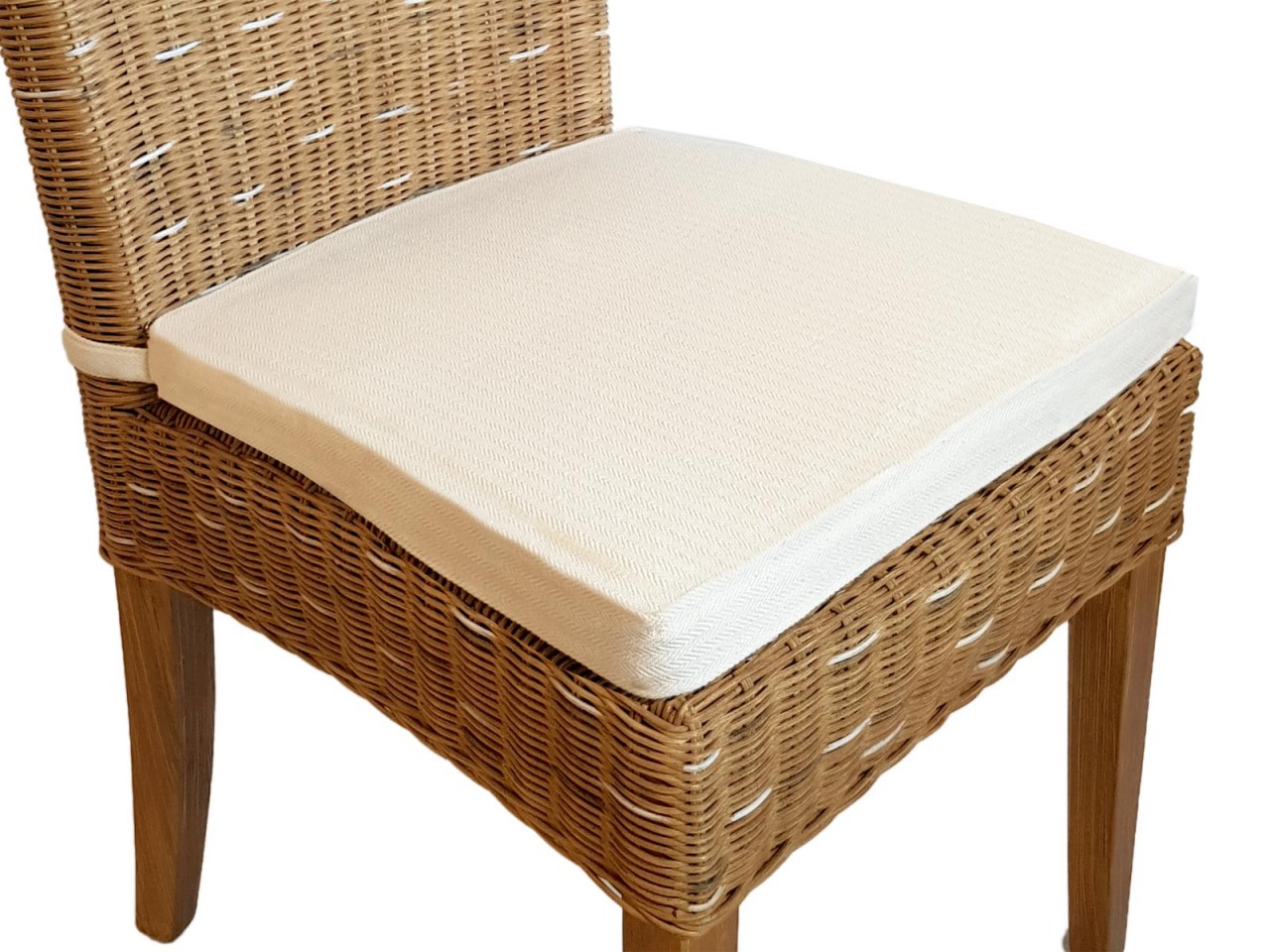Esszimmer Stuhl Rattanstuhl Wintergarten Stuhl Korbstuhl nachhaltig Cardine cappuccino natur