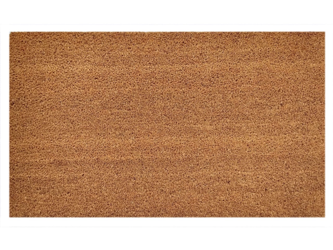 Türvorleger Kokosmatte Schmutzfangmatte Fußmatte Fußabtreter einfarbig für Haustür 3 Farben