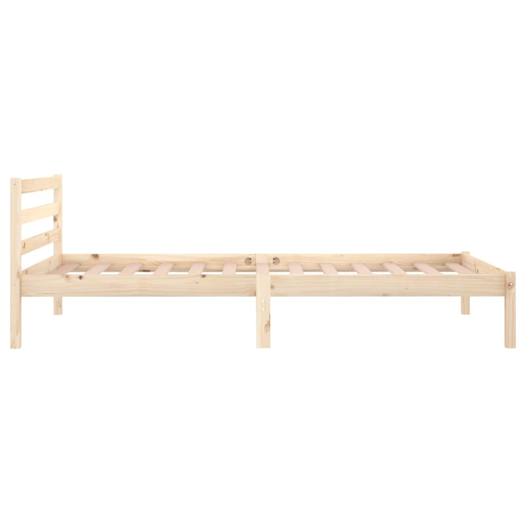 Bettgestell Bettrahmen Tagesbett Einzelbett Lattenrost Kiefernholz 100x200cm Bettgestell Bettrahmen Tagesbett Einzelbett Lattenrost Kiefernholz 100x200cm
