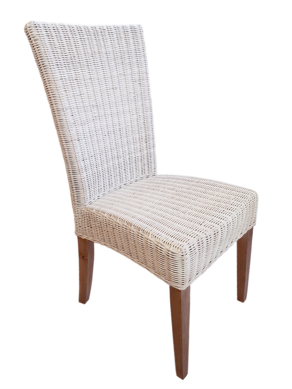 Esszimmer Stühle 6 Stück Rattanstühle Esstisch Stühle Wintergarten Cardine weiß