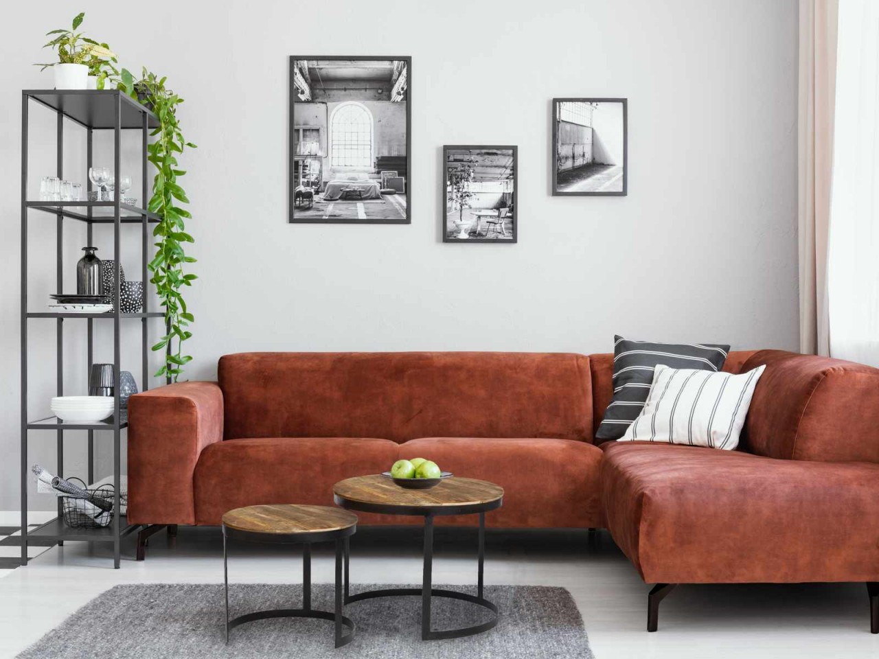 Couchtisch 2er Set Beistelltisch Wohnzimmer-Tisch rund Austin Metall-Gestell altsilber o. schwarz Couchtisch 2er Set Beistelltisch Wohnzimmer-Tisch rund Austin Metall-Gestell altsilber o. schwarz