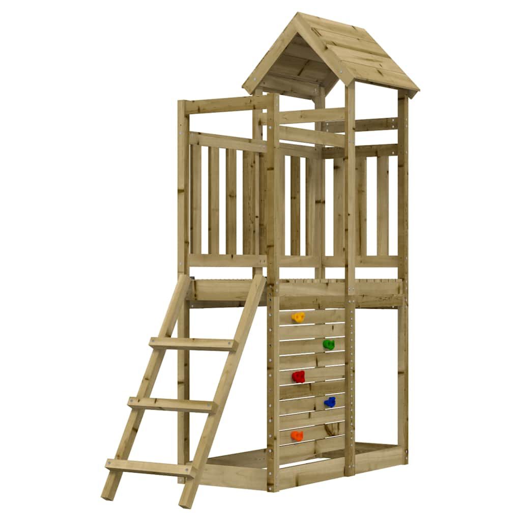 vidaXL Spielturm 52,5x110,5x214 cm Imprägniertes Kiefernholz