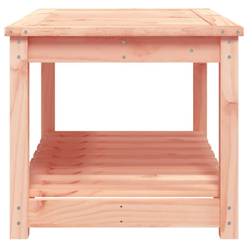Gartentisch aus Douglasie Massivholz 82x50x45 cm wetterfest und robust Garten 