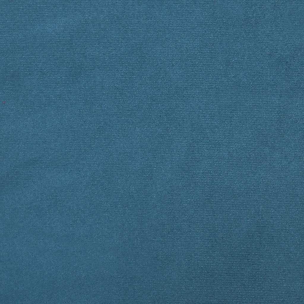 Massage Chaiselongue mit Nackenrolle Blau Samt Komfort und Entspannung