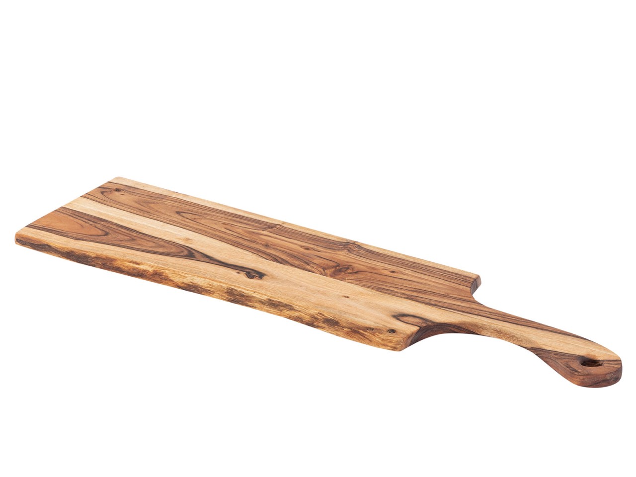 Servierbrett Holzbrett Masterbox 6-teilig Dekotablett Odin 70x20cm Dekobrett Akazie massiv