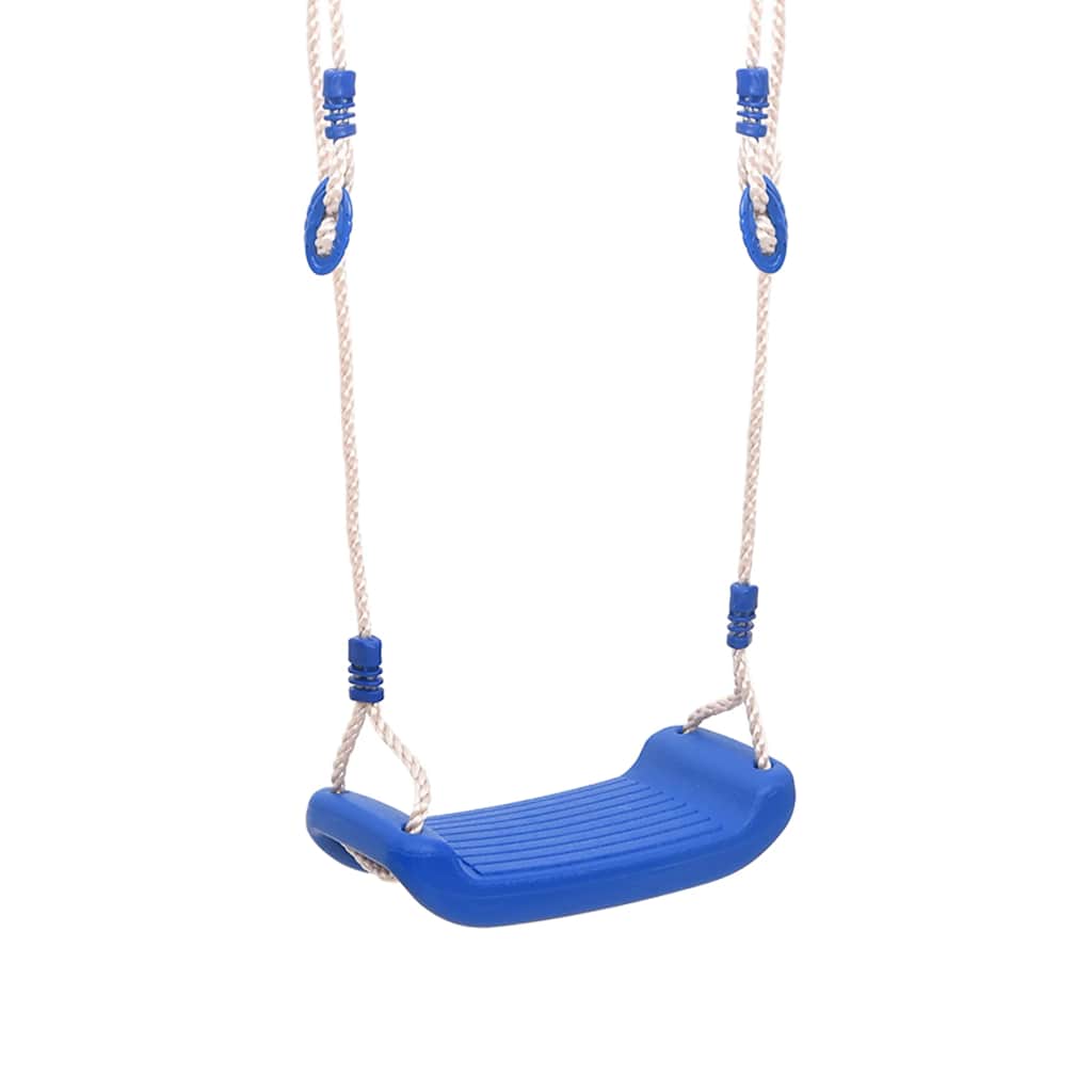Schaukelsitze mit Seilen Sitzfläche für Schaukel 2 Stk Blau robust Sitze Outdoor