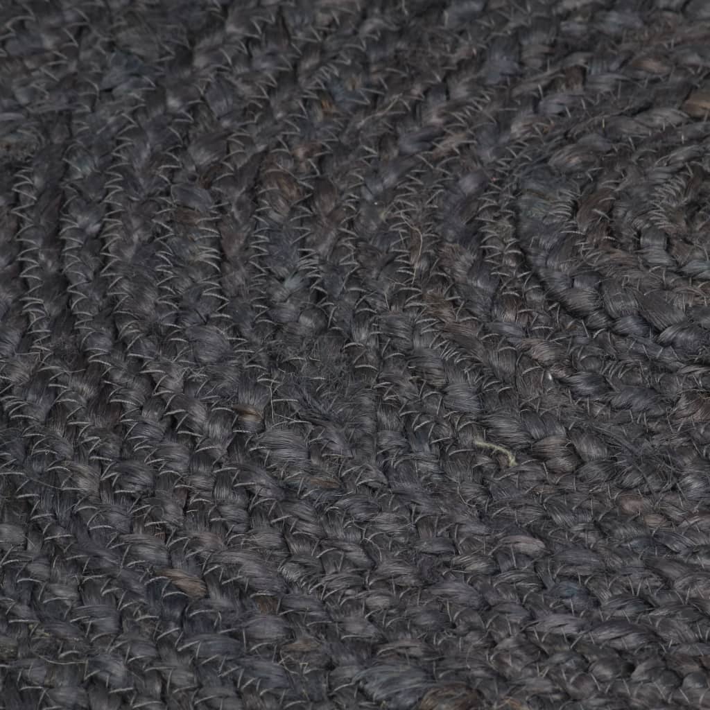 Teppich Jute Naturteppich Rund 90 cm Boho-Stil Flechtteppich Teppich Jute Naturteppich Rund 90 cm Boho-Stil Flechtteppich