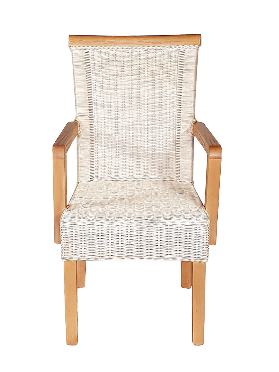 Esszimmer Stühle Set 2 Stück mit Armlehnen Rattanstühle weiß Perth Rattan Korbstühle nachhaltig Esszimmer Stühle Set 2 Stück mit Armlehnen Rattanstühle weiß Perth Rattan Korbstühle nachhaltig