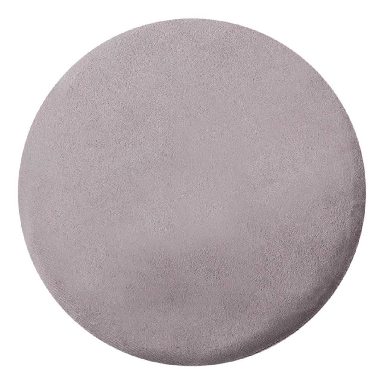 Samt Hocker 2. Wahl Sitzhocker Samt Pouf Ø 32 H 38 cm Sitzpouf Velour mit Füßen rose Eisen gold