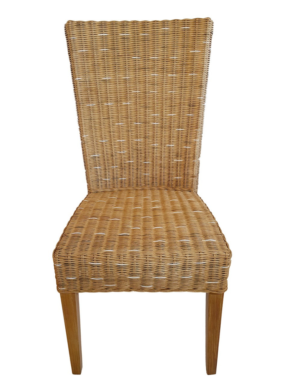 Esszimmer Stuhl Rattanstuhl Wintergarten Stuhl Korbstuhl nachhaltig Cardine cappuccino natur