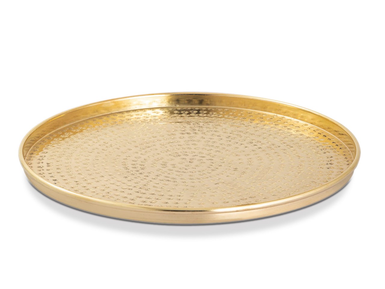 Deko Tablett ø 40 cm rund gelbgold Serviertablett Metall Kerzentablett Dekotablett Deko Tablett ø 40 cm rund gelbgold Serviertablett Metall Kerzentablett Dekotablett