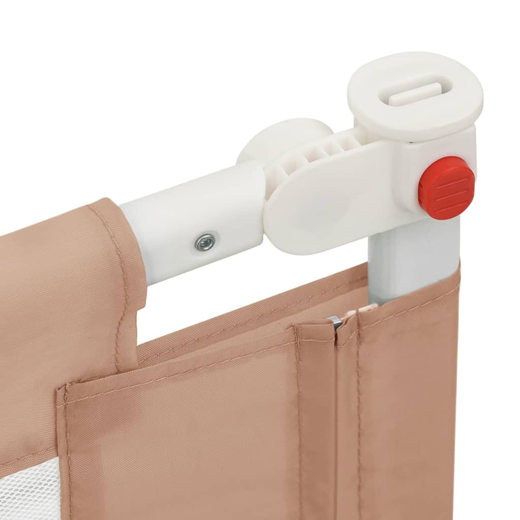 Kleinkind Sicherheitsbettgitter Dunkelgrau 150x25cm Stoff Kleinkind Sicherheitsbettgitter Dunkelgrau 150x25cm Stoff
