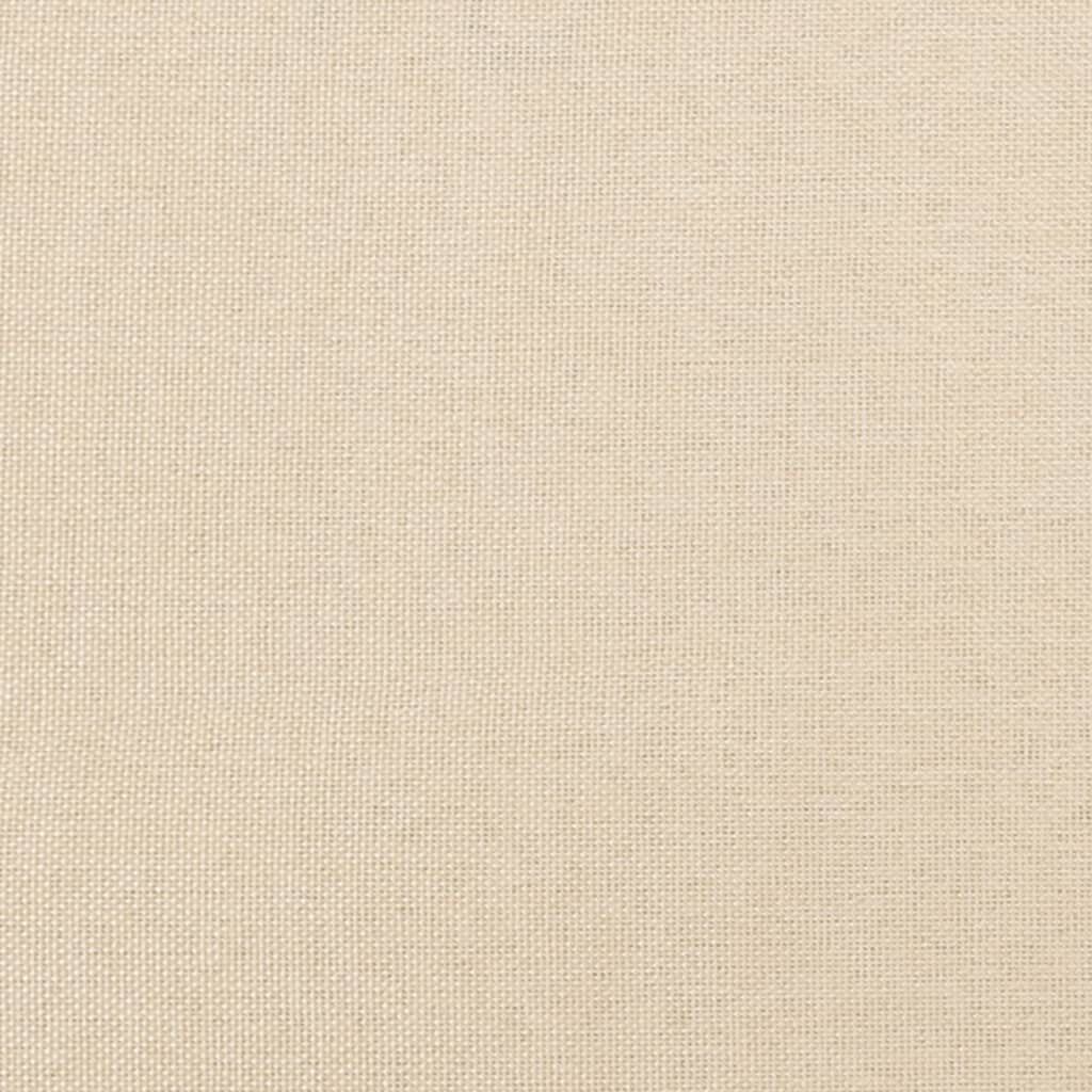 Kopfteil Bett Set 2 Stück Creme Polster 80 cm für Betten aller Art modern