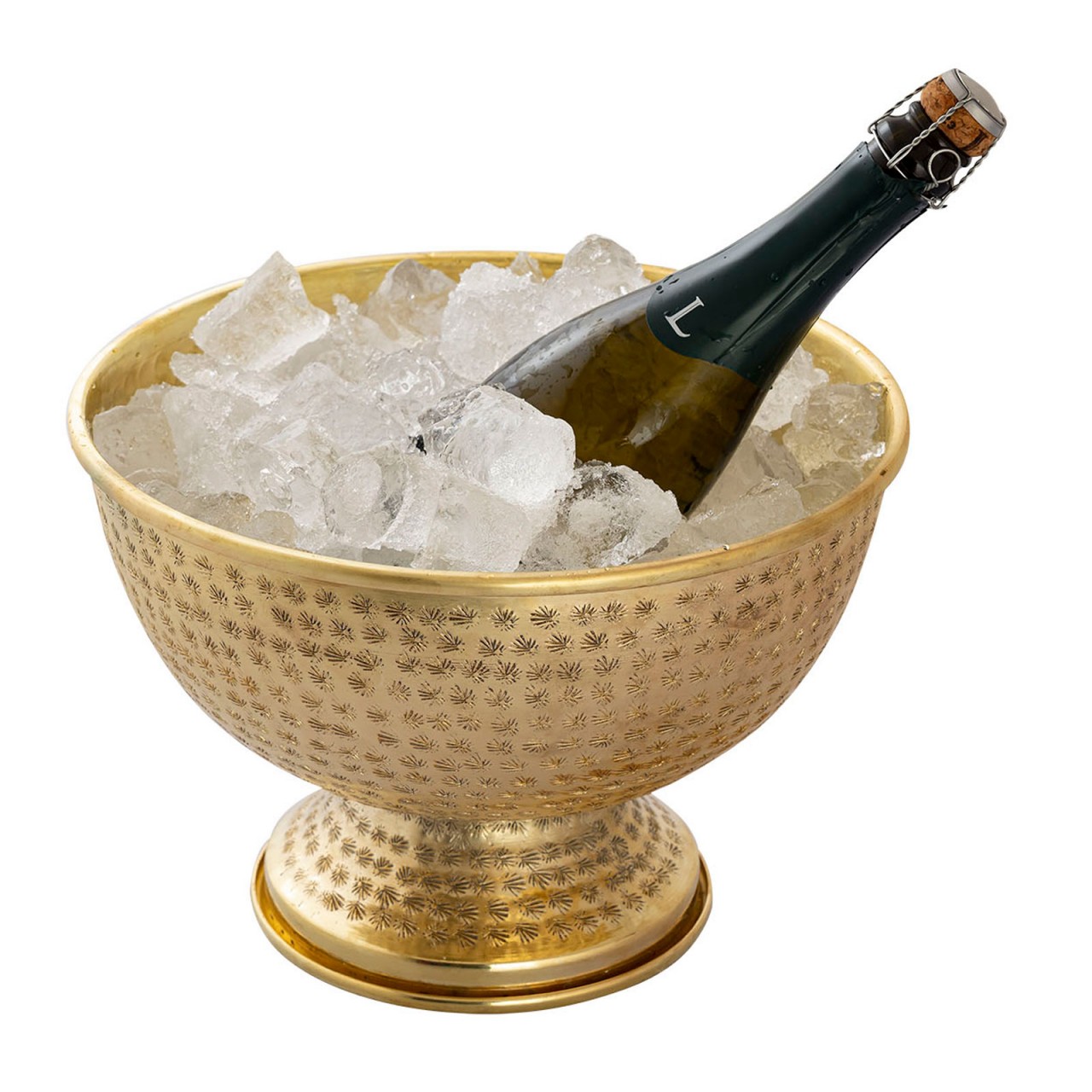 Flaschenkühler Weinkühler Metall ø 29 cm Sektkühler rund silber gold Eiskühler Champagnerkühler Flaschenkühler Weinkühler Metall ø 29 cm Sektkühler rund silber gold Eiskühler Champagnerkühler