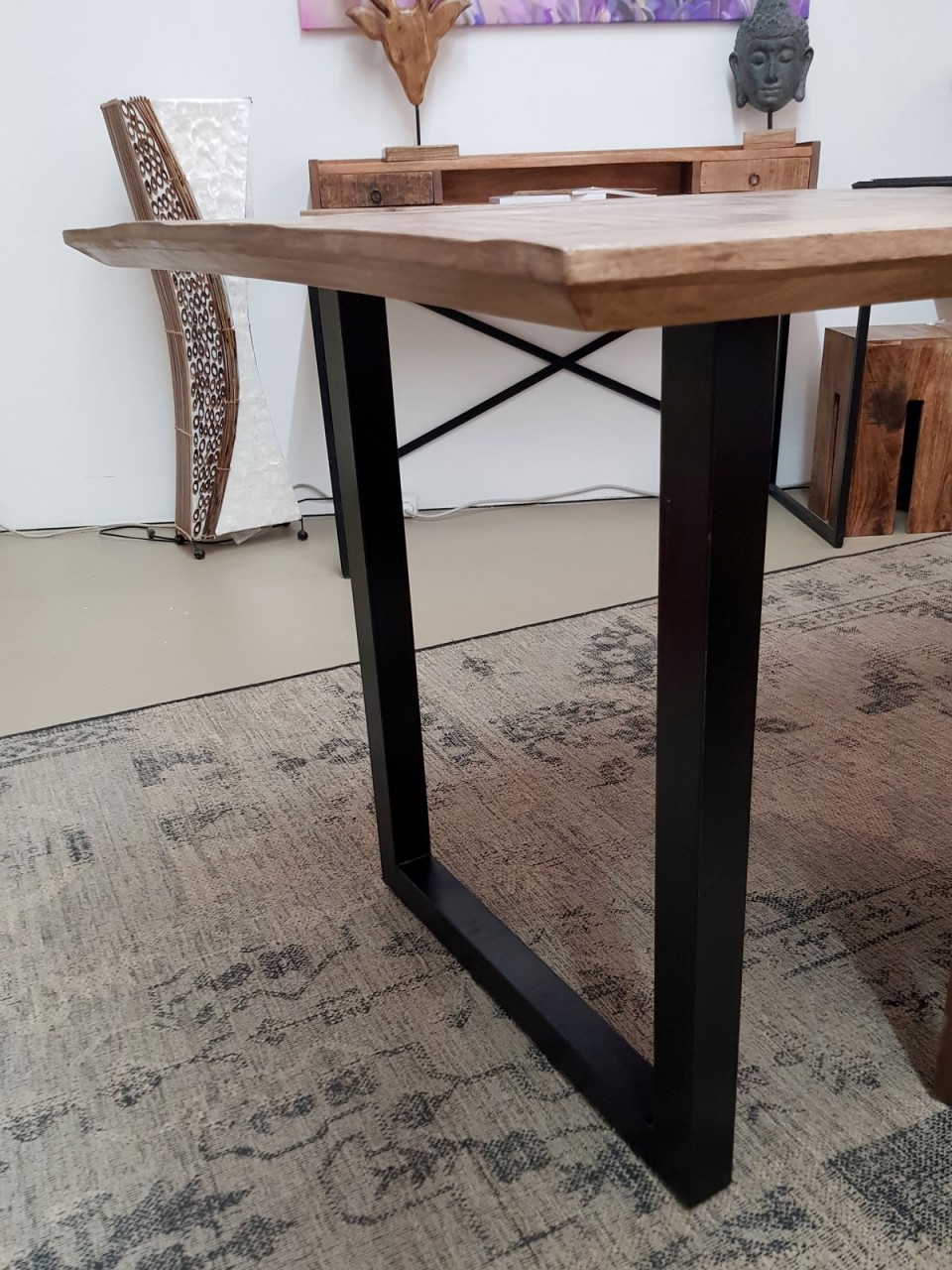 Esstisch Küchen Tisch Esszimmer Tisch Liverpool 120x80 160x90 u. 200x100 cm Mangoholz massiv