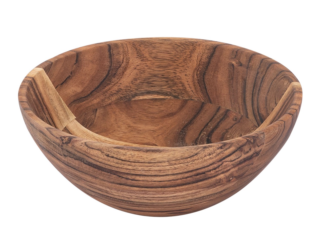 Holzschale Deko Schale Masterbox 8-teilig 20 o. 25cm lebensmittelecht Akazie massiv