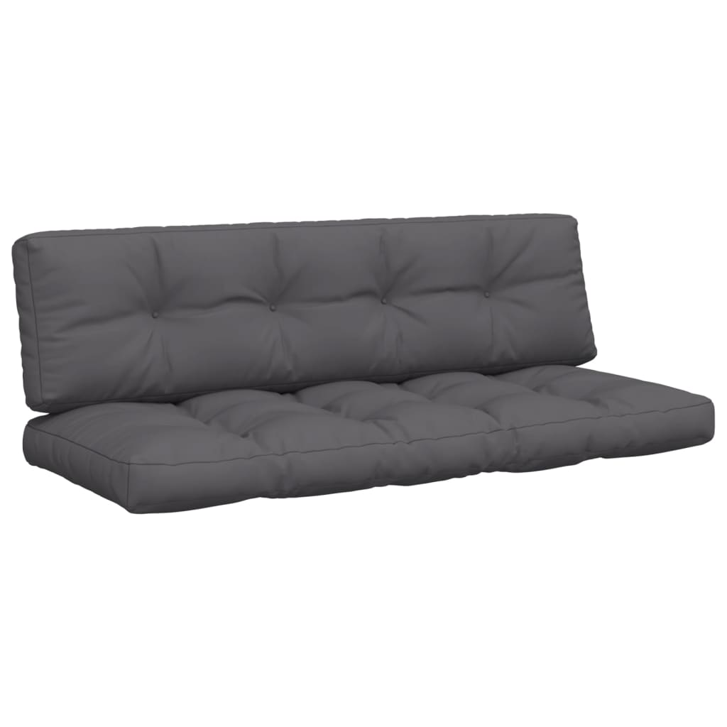 Palettenkissen Set 2 Stück Anthrazit Stoff, für Indoor und Outdoor Nutzung. Palettenkissen Set 2 Stück Anthrazit Stoff, für Indoor und Outdoor Nutzung.