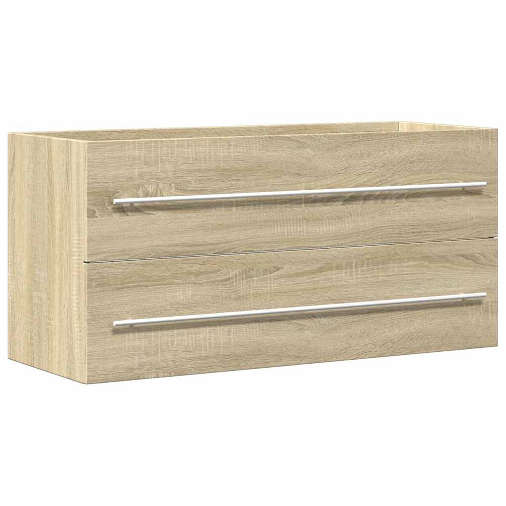 Waschbeckenunterschrank 100 x 38,5 x 48 cm Sonoma-Eiche modern