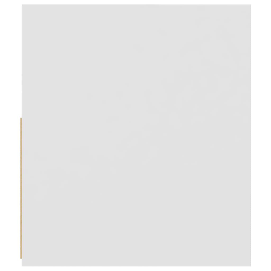 TV-Schrank Weiß 120 x 35 x 40 cm mit LED-Beleuchtung modern schlicht