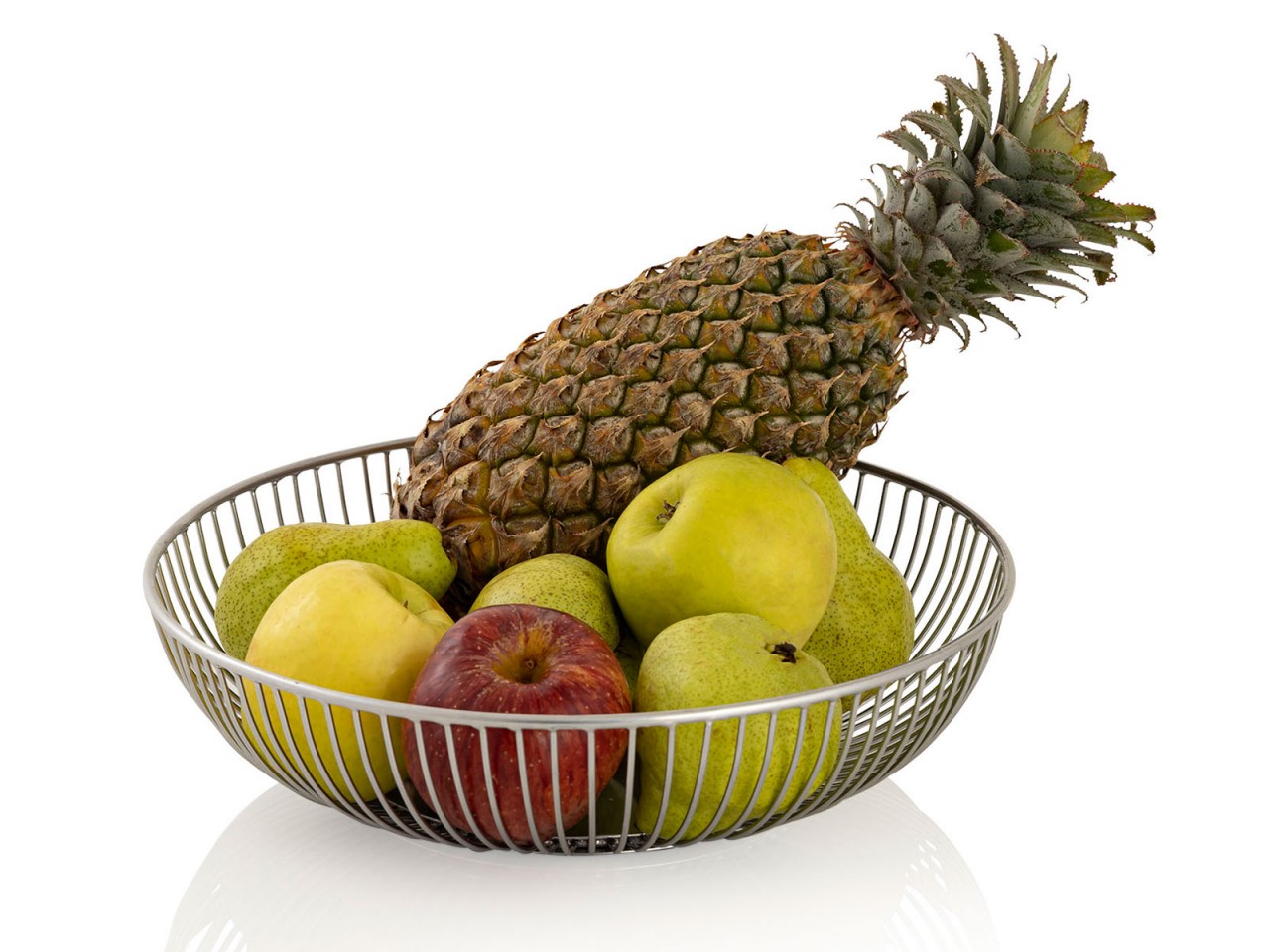 Obstschale Set 2 Stück Brotkorb rund ø 28x7 cm Rom Metall schwarz o. silber Obstkorb Obstschale Set 2 Stück Brotkorb rund ø 28x7 cm Rom Metall schwarz o. silber Obstkorb