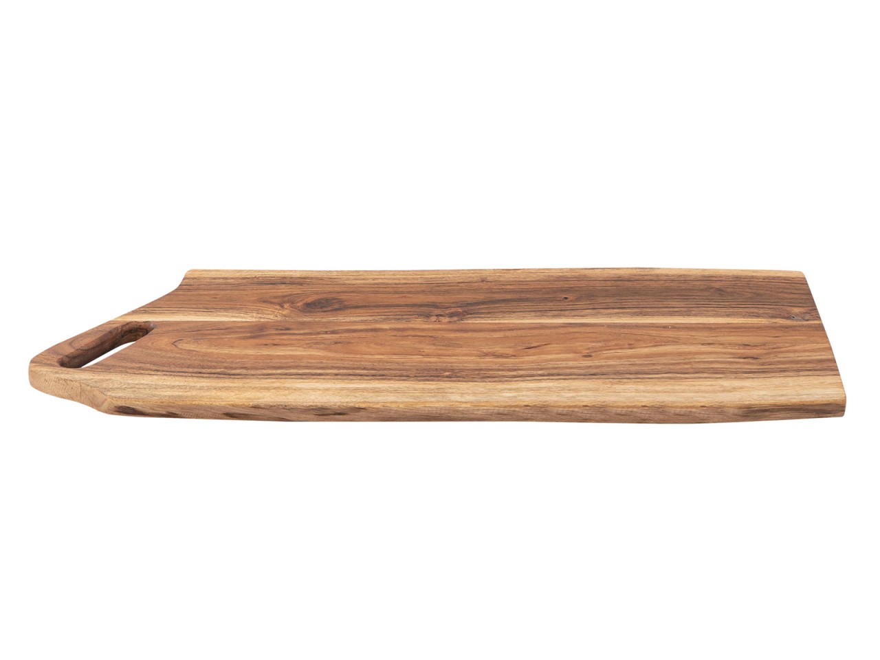 Servierbrett Dekotablett Viking 60x23cm Dekobrett Akazie massiv