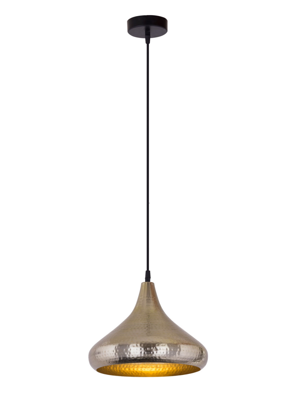 Hängelampe Pendelleuchte Metall Hängeleuchte Esstisch-Deckenlampe Tropfenform gold/silber Vintage