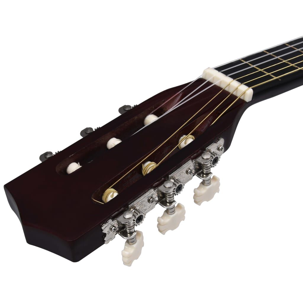 Klassikgitarre 1/2 34 Zoll für Kinder aus Lindenholz ideal für Einsteiger Klassikgitarre 1/2 34 Zoll für Kinder aus Lindenholz ideal für Einsteiger
