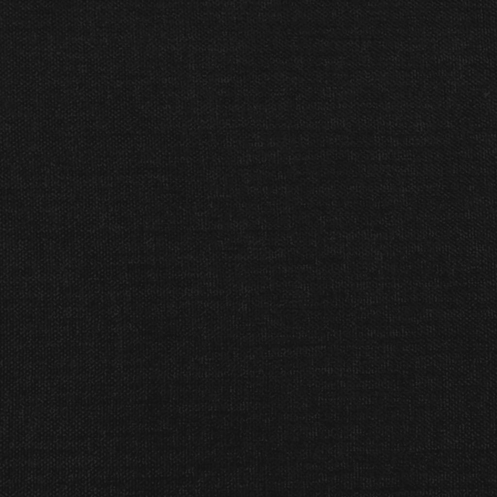Bettgestell Bettrahmen Polsterbett Schwarz 90x190 cm Stoff 
