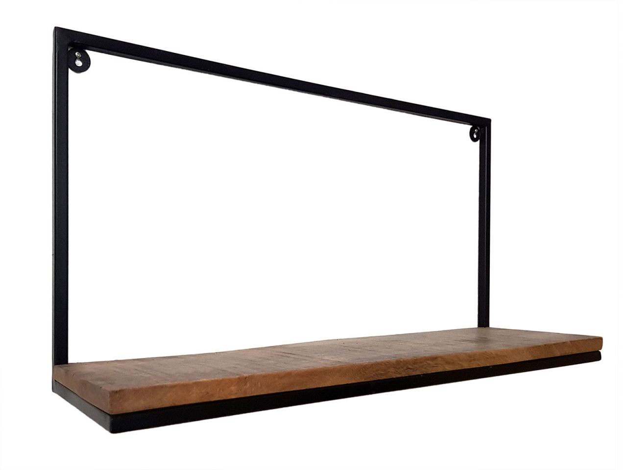 Bücher Regal Wandregal Bücherbord 75 x 40 x 20 cm Liverpool Metall-Gestell schwarz matt Bücher Regal Wandregal Bücherbord 75 x 40 x 20 cm Liverpool Metall-Gestell schwarz matt