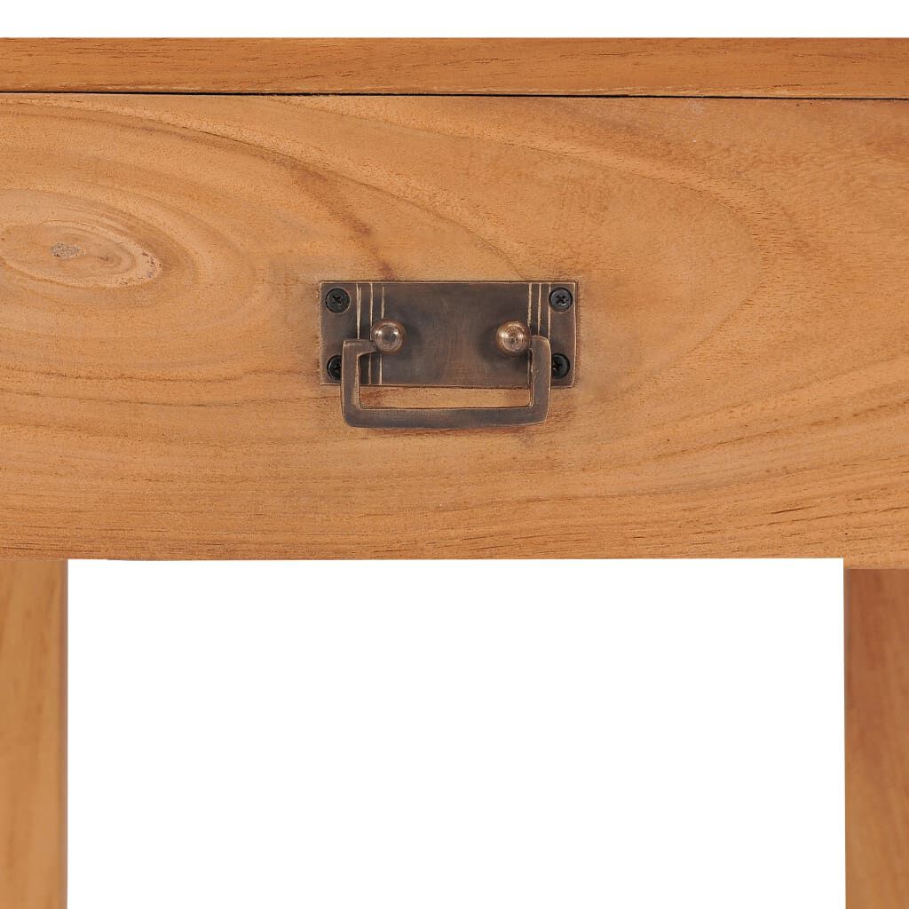 Nachttisch Nachtkonsole Nachtschrank 35x35x50cm Massivholz Teak