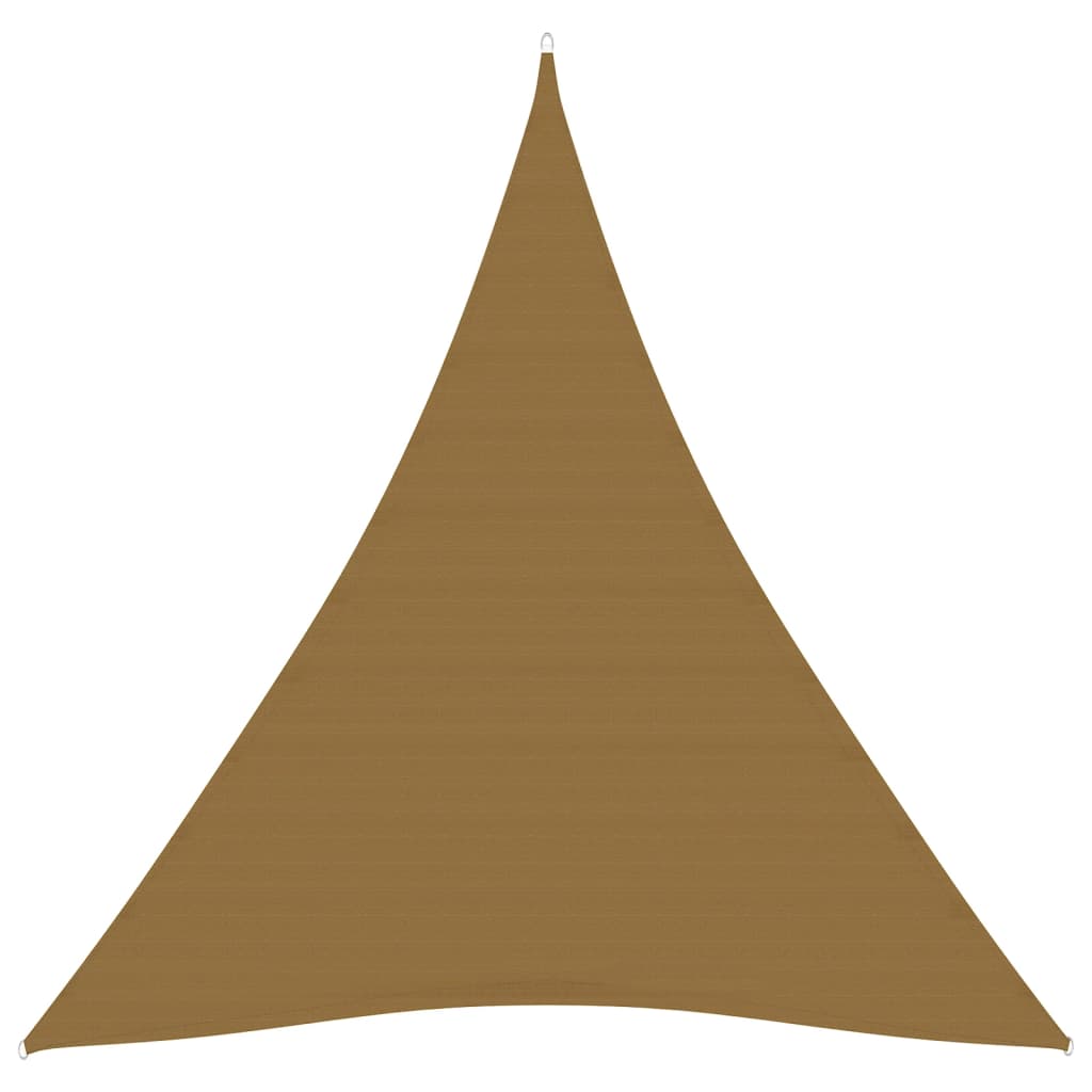Sonnenschutzsegel Tarp Sonnenschutz Schattenspender 160 g/m² Taupe 4x5x5 m HDPE