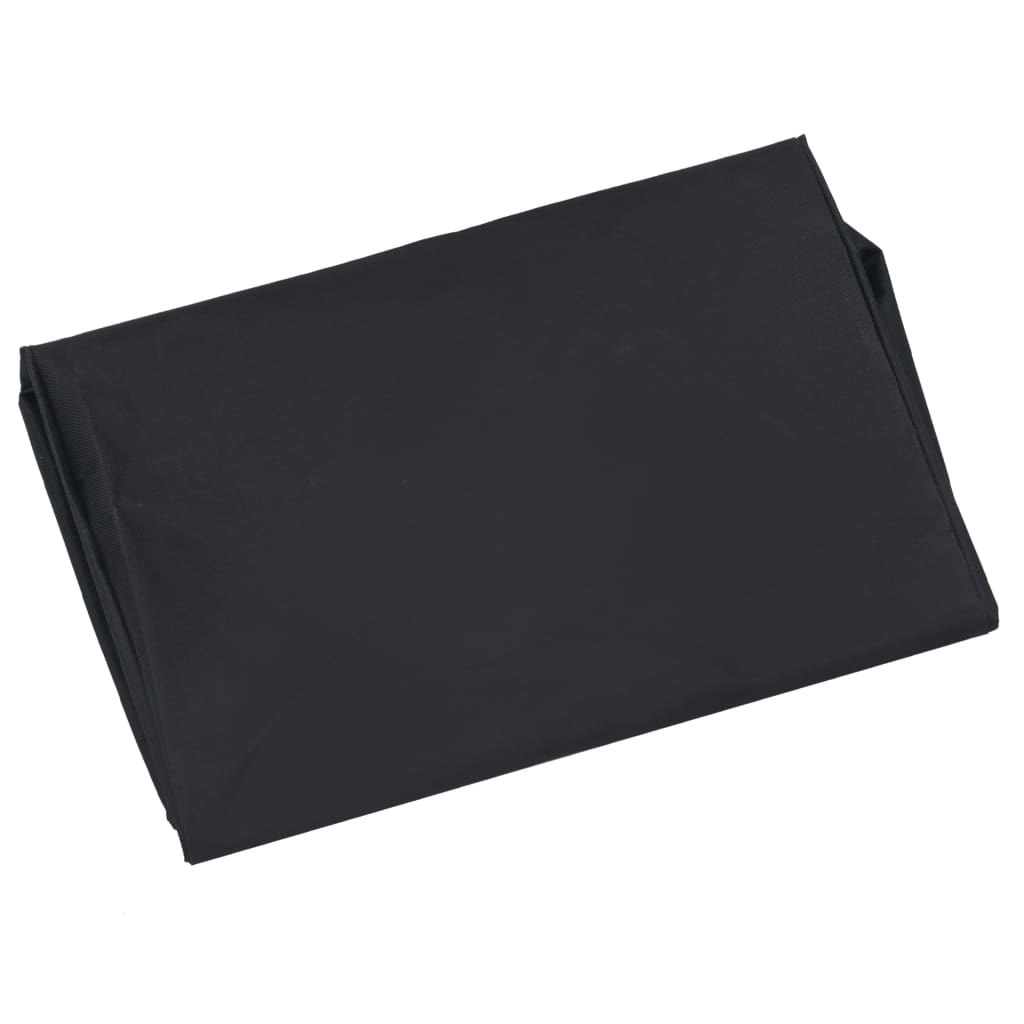 Gartenwagen Abdeckung Schwarz Wasserdicht 81x41x40 cm Schutzhülle für Bollerwagen