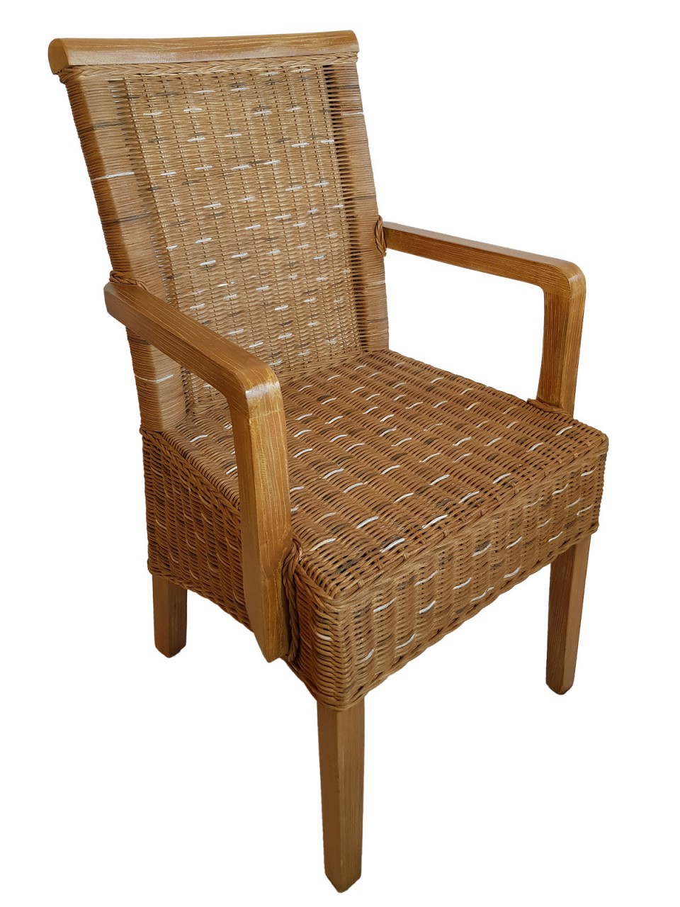 Esszimmer Stuhl mit Armlehnen Rattanstuhl capuccino Perth Korbstuhl Rattan Sessel nachhaltig Esszimmer Stuhl mit Armlehnen Rattanstuhl capuccino Perth Korbstuhl Rattan Sessel nachhaltig