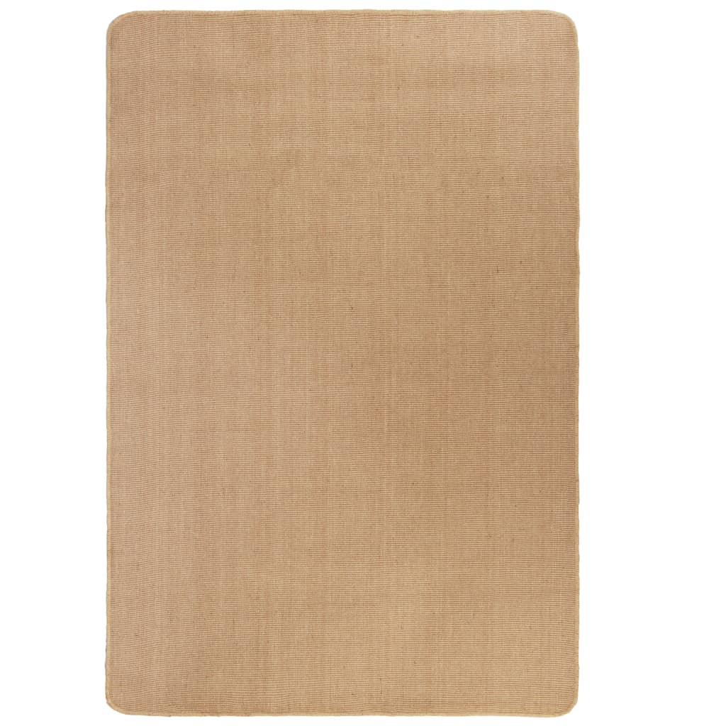 Teppich Jute Natur 140x200 cm Latexrücken