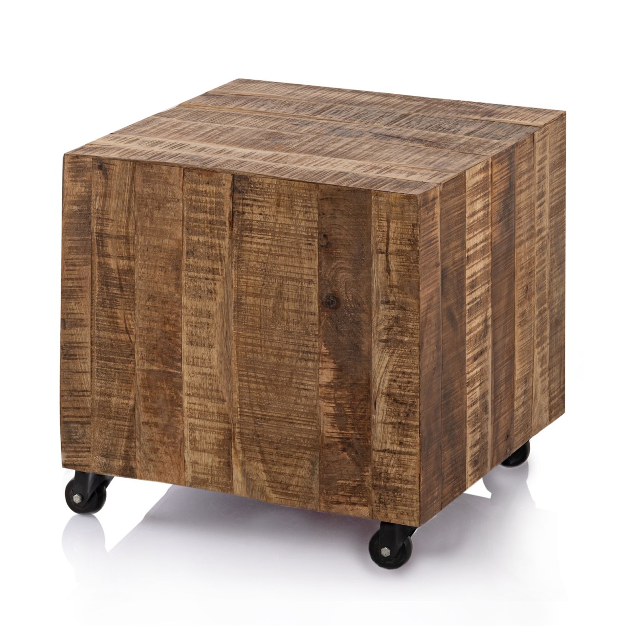 Couchtisch quadratisch 45 x 45 x 45 cm Beistelltisch Blumentisch nachhaltig Mango Altholz Couchtisch quadratisch 45 x 45 x 45 cm Beistelltisch Blumentisch nachhaltig Mango Altholz