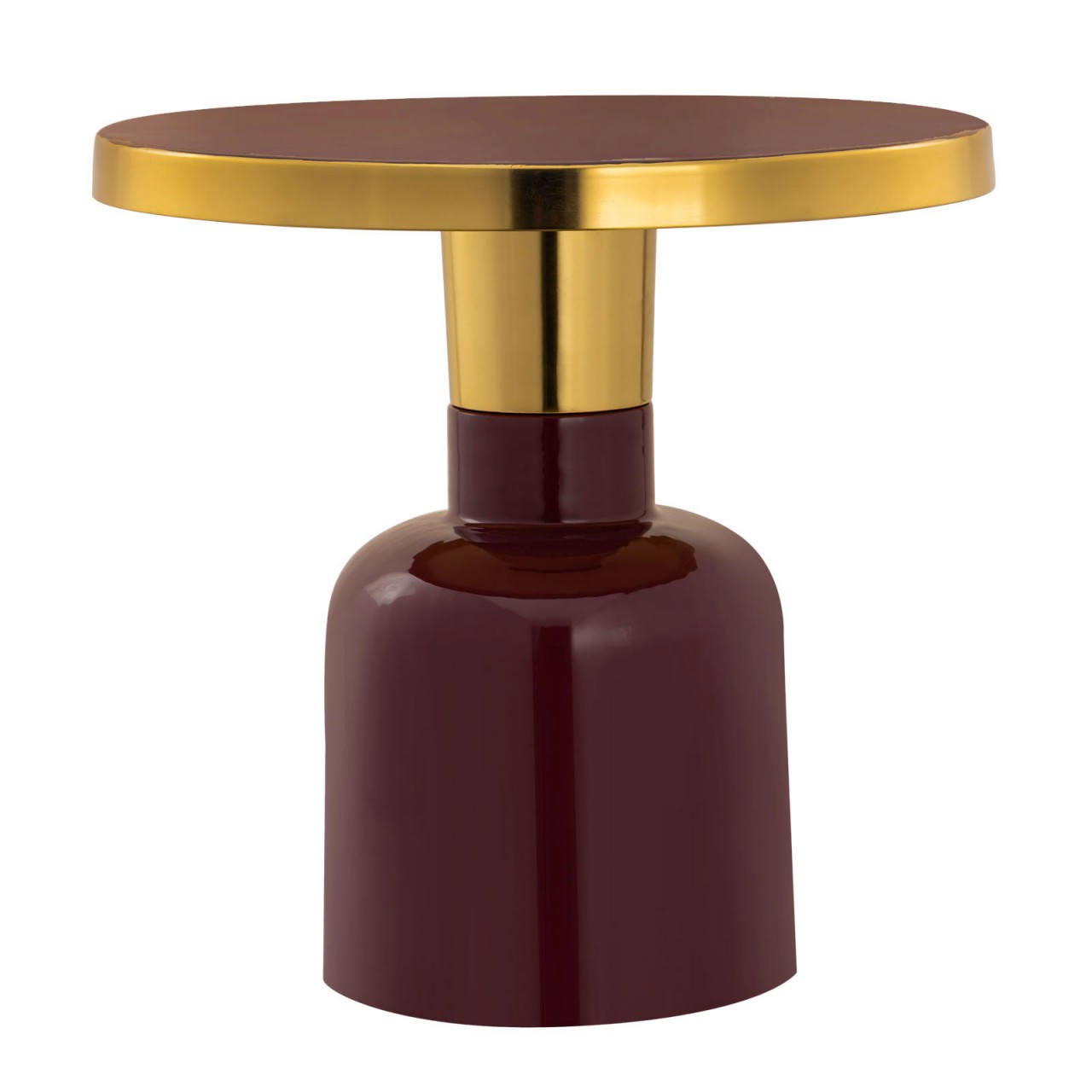 Beistelltisch rund ø 45 H 45 cm Dekotisch Lampentisch Sofatisch Glam Tisch Metall und Emaille Beistelltisch rund ø 45 H 45 cm Dekotisch Lampentisch Sofatisch Glam Tisch Metall und Emaille