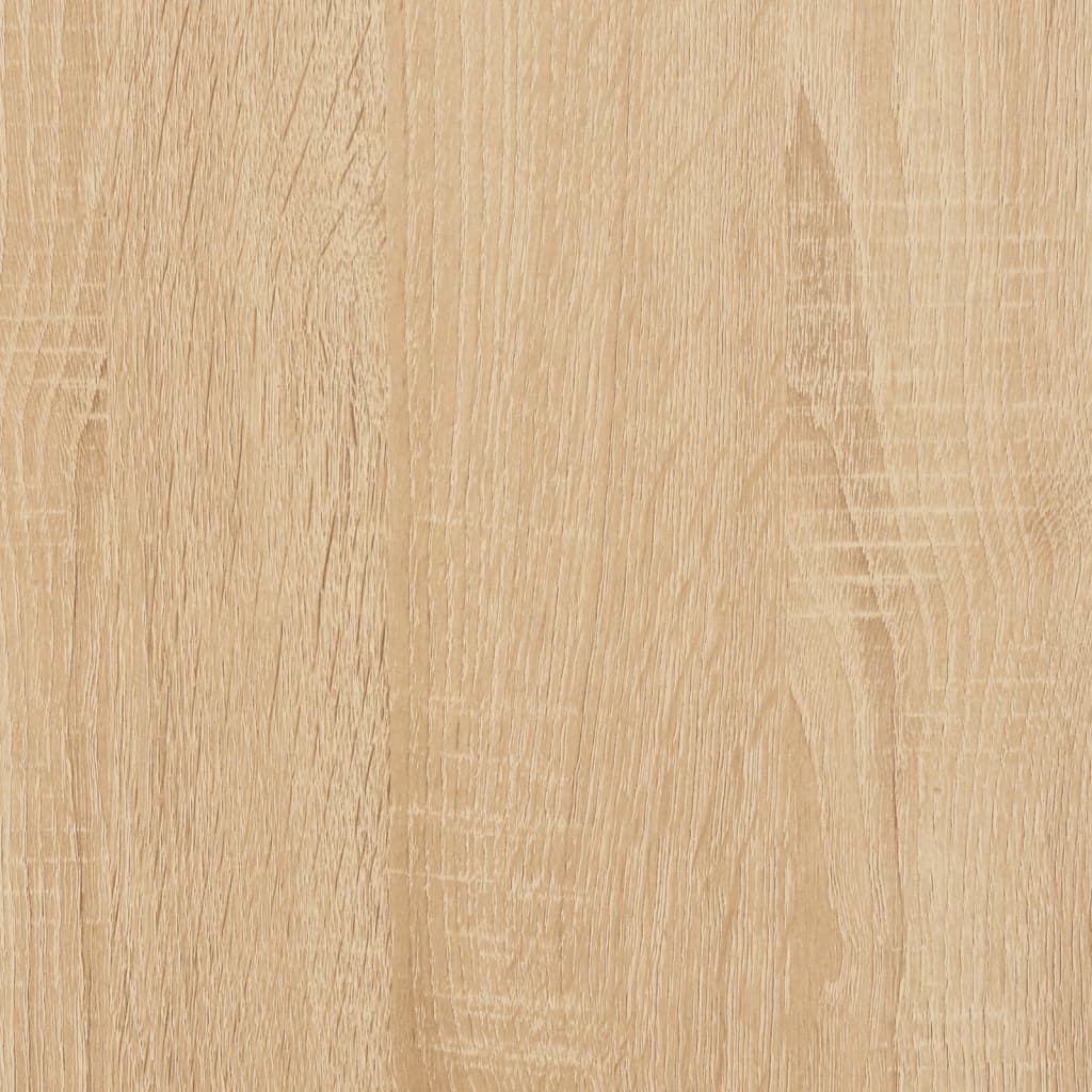 vidaXL Bettgestell Sonoma-Eiche 160 x 200 cm Holzwerkstoff
