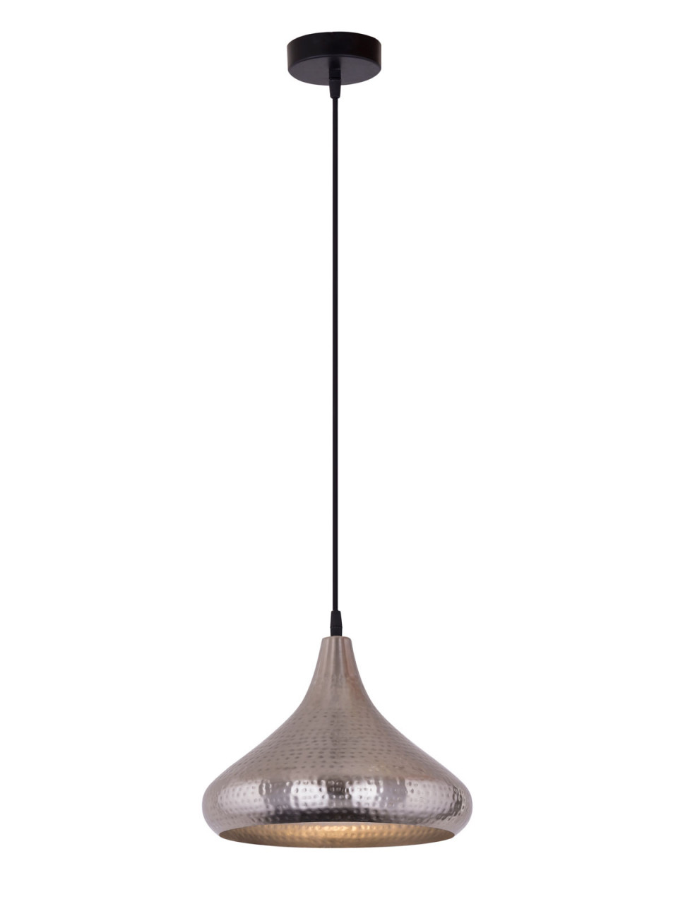 Hängelampe Pendelleuchte Metall Hängeleuchte Esstisch-Deckenlampe Tropfenform gold/silber Vintage