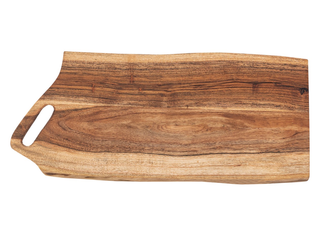 Servierbrett Dekotablett Viking 60x23cm Dekobrett Akazie massiv