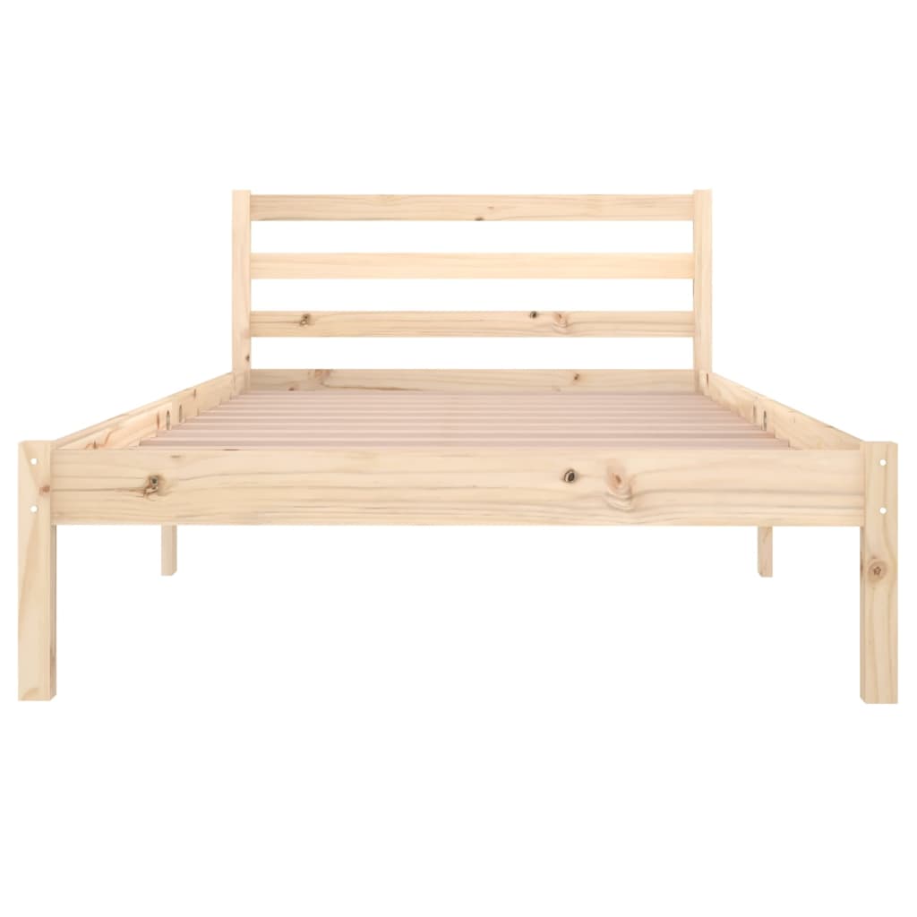 Bettgestell Bettrahmen Tagesbett Einzelbett Lattenrost Kiefernholz 100x200cm Bettgestell Bettrahmen Tagesbett Einzelbett Lattenrost Kiefernholz 100x200cm