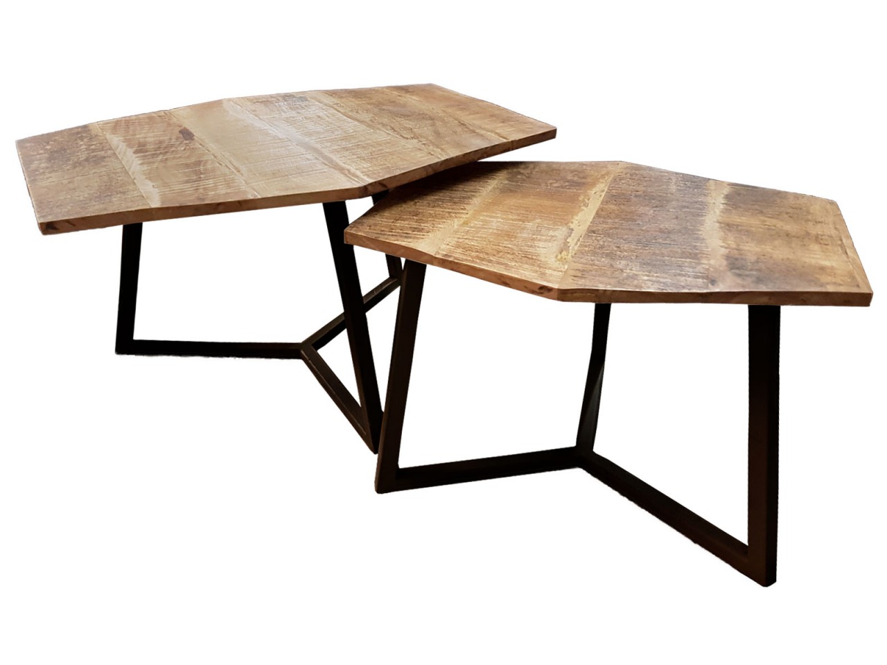 Couchtisch Set 2 Stück Wohnzimmer Tisch Satztisch Paris Metall-Gestell schwarz weiß oder altsilber Couchtisch Set 2 Stück Wohnzimmer Tisch Satztisch Paris Metall-Gestell schwarz weiß oder altsilber