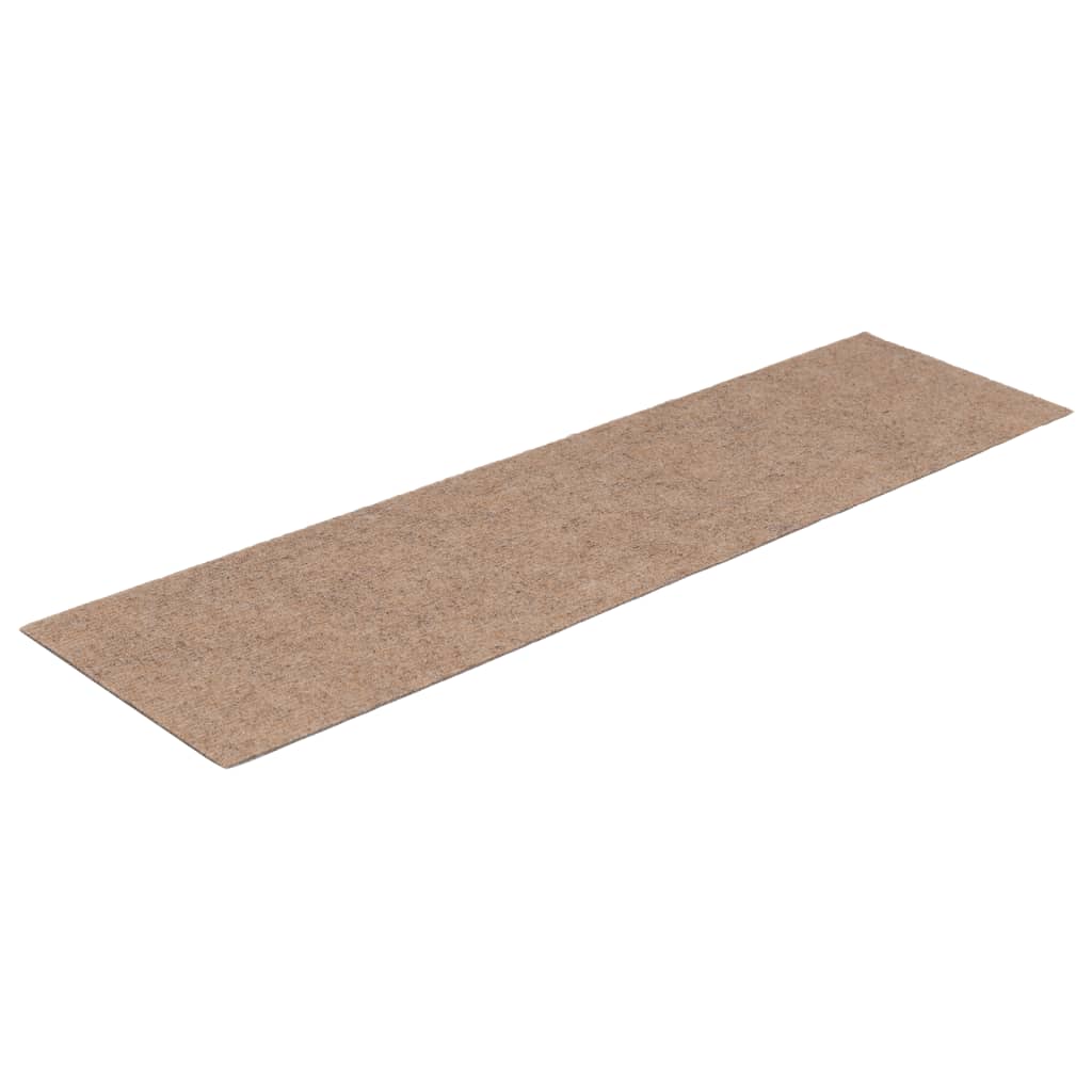 Selbstklebende Stufenmatten Rechteckig Hellbraun 15 Stk 76x20 cm Selbstklebende Stufenmatten Rechteckig Hellbraun 15 Stk 76x20 cm
