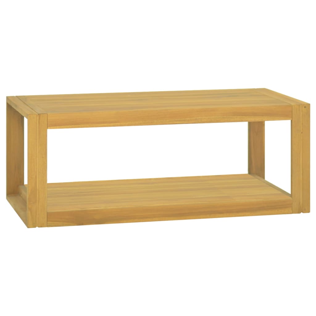 Badezimmerschrank Teakholz Wand 90x45x35 cm