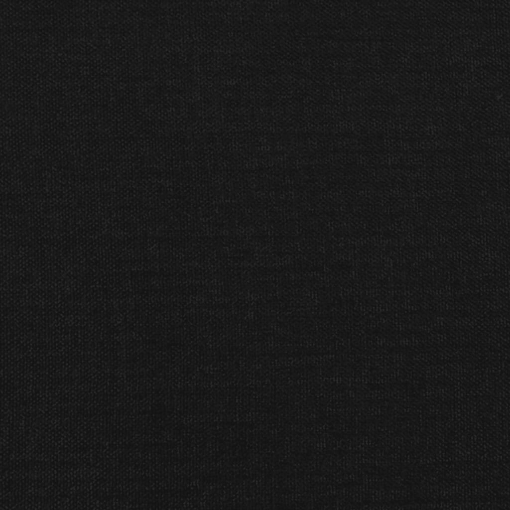 Bettgestell ohne Matratze Schwarz 140x200 cm Stoff