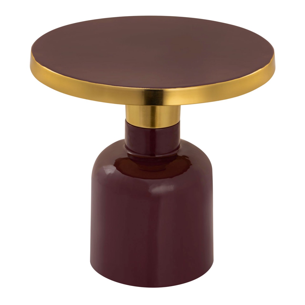 Beistelltisch rund ø 45 H 45 cm Dekotisch Lampentisch Sofatisch Glam Tisch Metall und Emaille Beistelltisch rund ø 45 H 45 cm Dekotisch Lampentisch Sofatisch Glam Tisch Metall und Emaille