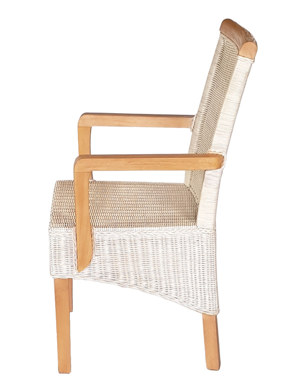 Esszimmer Stühle Set 2 Stück mit Armlehnen Rattanstühle weiß Perth Rattan Korbstühle nachhaltig Esszimmer Stühle Set 2 Stück mit Armlehnen Rattanstühle weiß Perth Rattan Korbstühle nachhaltig