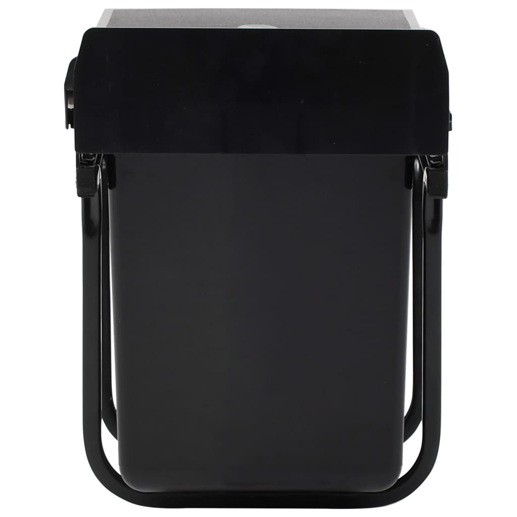 Küchenschrank Mülleimer 20 L, ausziehbar, Soft-Close-Mechanismus, effiziente Raumnutzung.