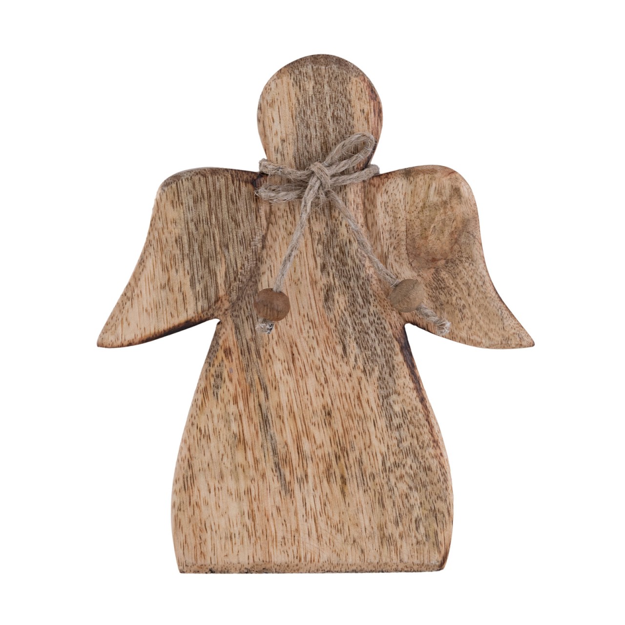 Dekofigur Engel Holzfigur 15x13cm Glücksengel Weihnachtsdekoration Mangoholz Dekofigur Engel Holzfigur 15x13cm Glücksengel Weihnachtsdekoration Mangoholz