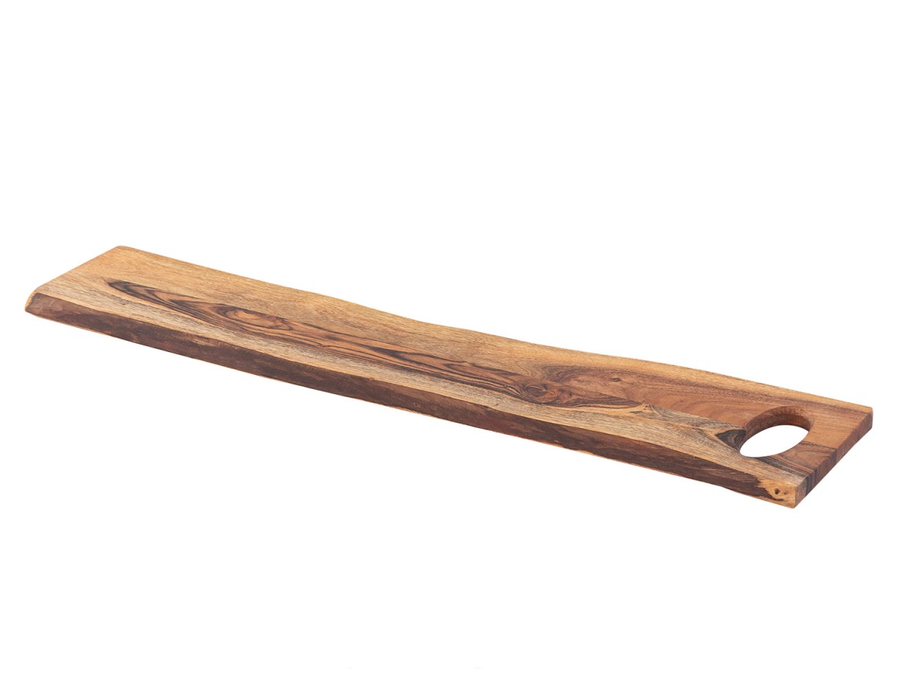 Dekobrett Servierbrett Dekotablett Masterbox 8-teilig Thor 70x15cm Akazie massiv